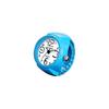 Jewelrywe Ring Watch Waterproof Quartz Sports Ring Watch with Flip Cover and Numeric Dial Stainless Steel