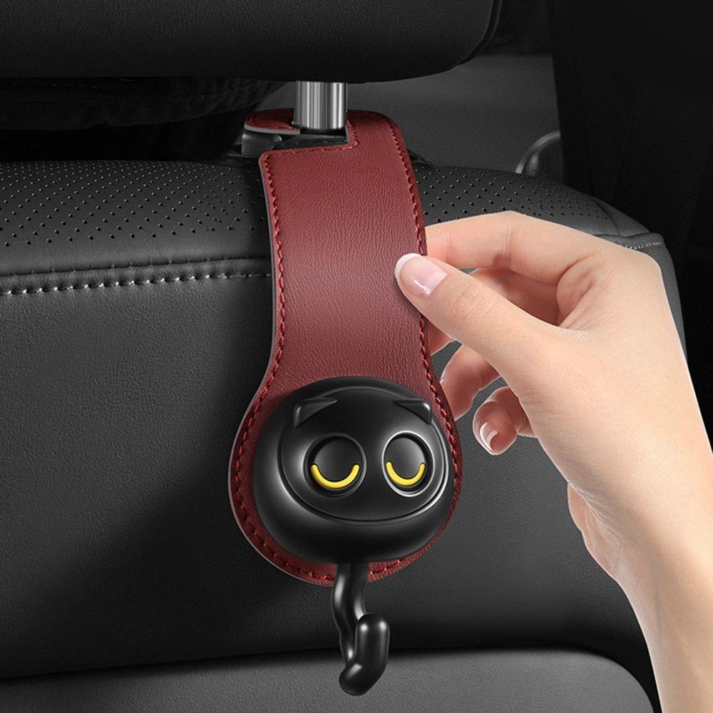 Blink Cat Car Seat Headrest Hooks Hidden Car Interior Accessories  For Clothes Coats Bags