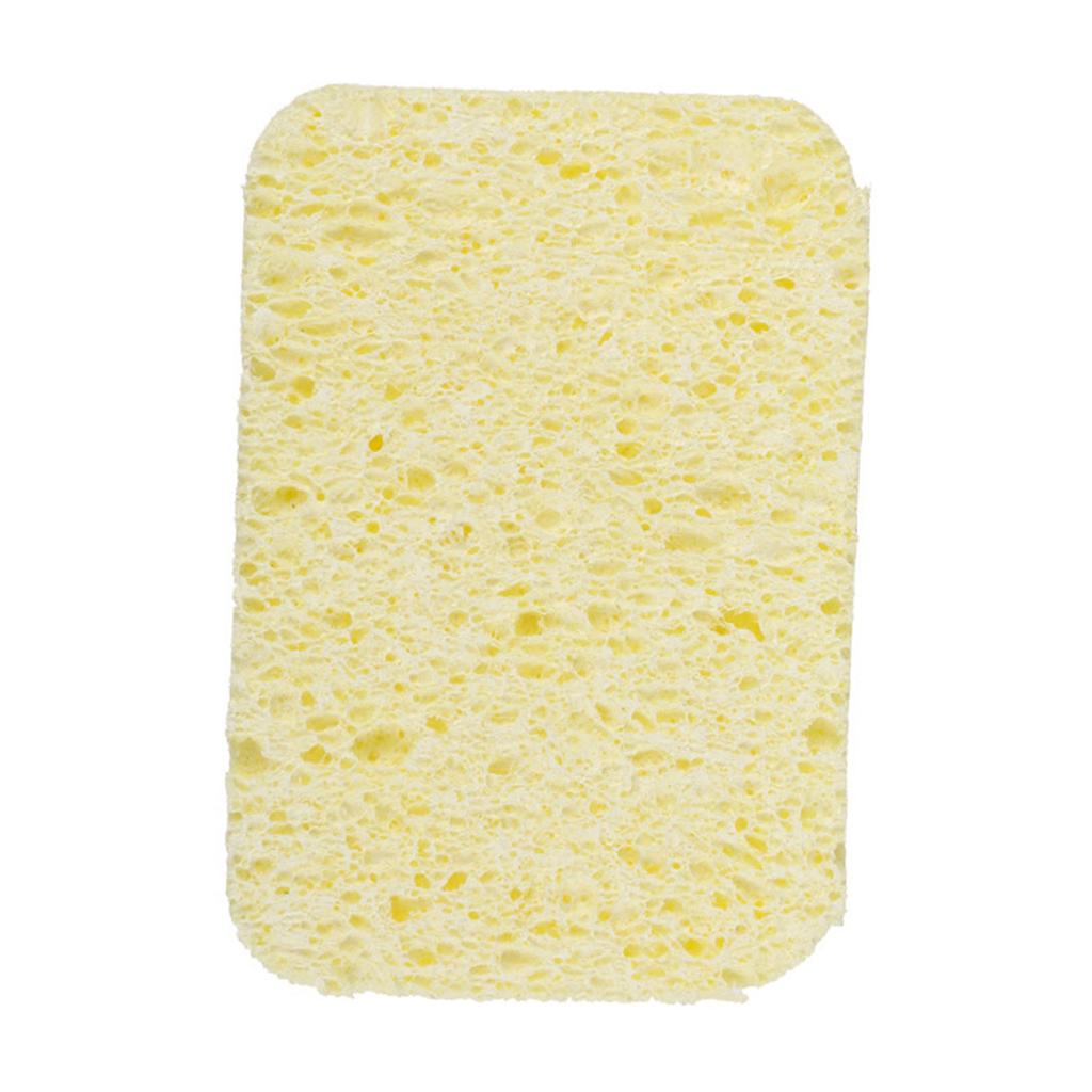 40pcs Kitchen Cleaning Sponge Natural Wood Pulp Cotton Dishwashing Sponges Cleaner for Kitchen Bathroom Cleaning Tools