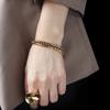Best Selling 316L Stainless Steel 18K Gold Link Bracelet Cuban Chain Bracelet Non Tarnish Cuban Link Bracelets
