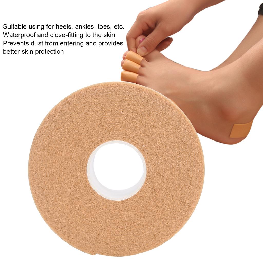 2.5cm X 4.5m Foot Heel Sticker Waterproof Breathable Blister Prevention Heel Foam Tape