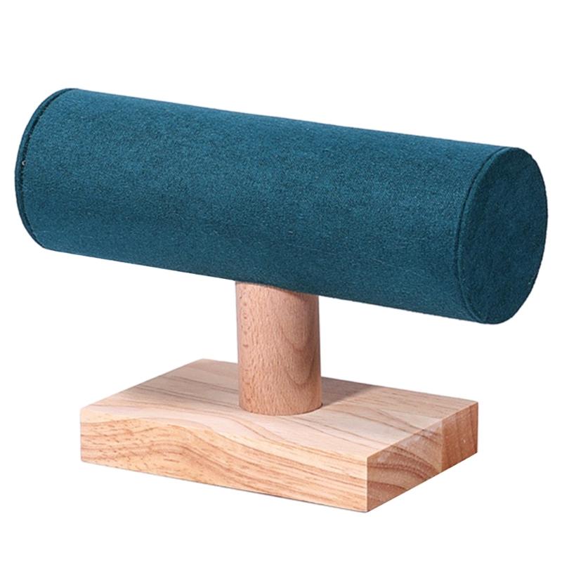 Wood Bracelet Display Stand Stylish Jewellery Holder Jewelry Storage Organizer for Wristchain Bangles Accessory Rack