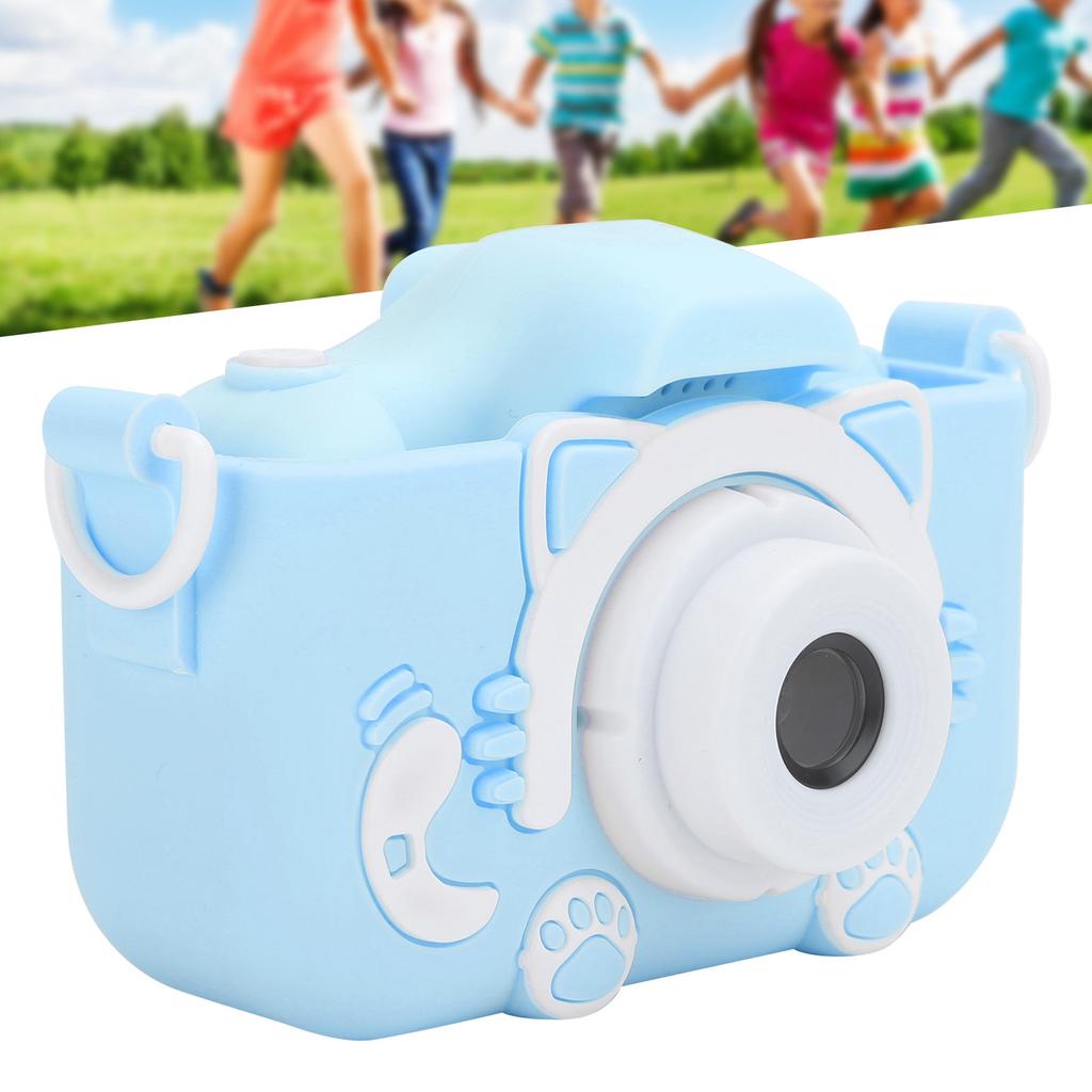 Children Digital Camera Video Recorder Kids 12MP Dual Lens with 32G Memory Card and Card Reader