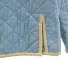 LAVENHAM Hergestellt in England Steppjacke 34 Blau Baumwollfüllung Damen Gebraucht