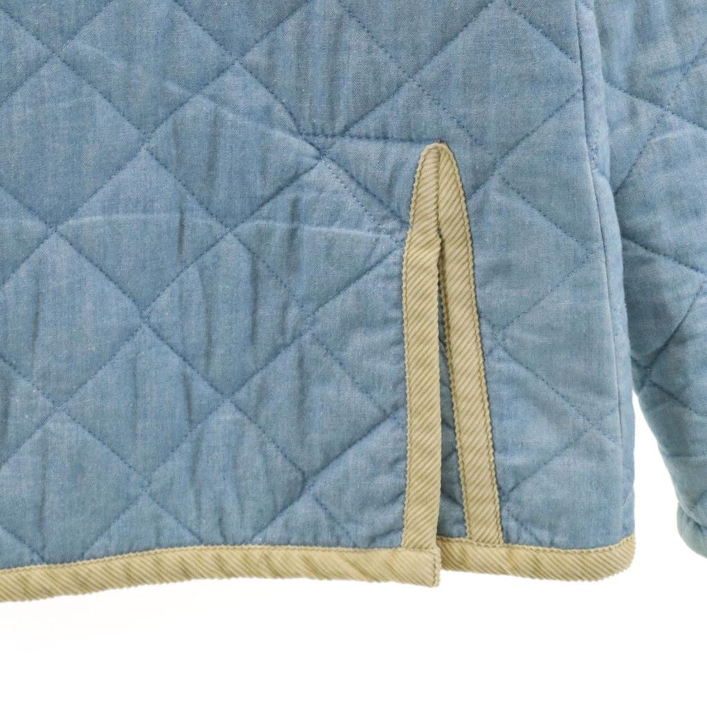 LAVENHAM Hergestellt in England Steppjacke 34 Blau Baumwollfüllung Damen Gebraucht