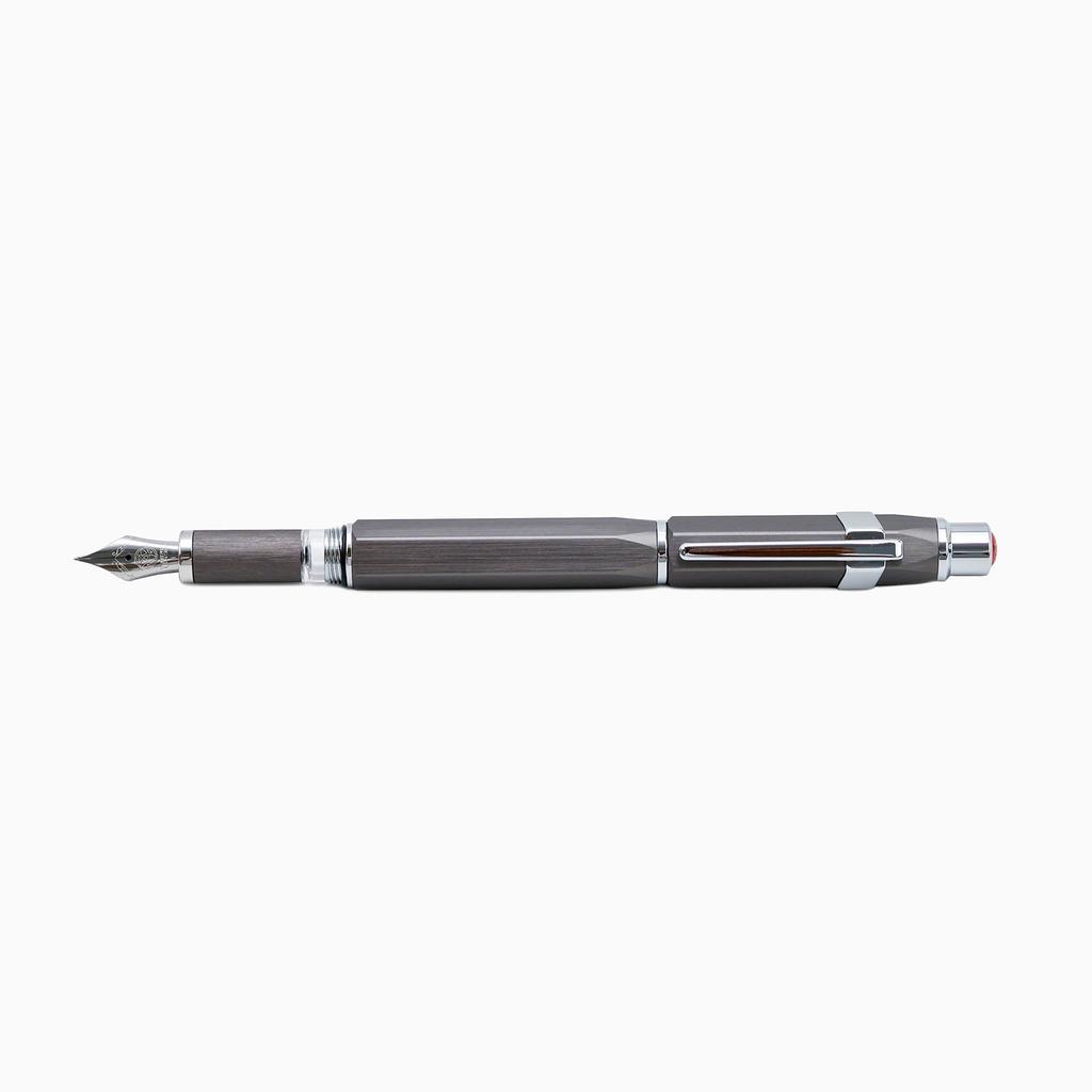TWSBI Precision Gunmetal Fountain EF Pen,