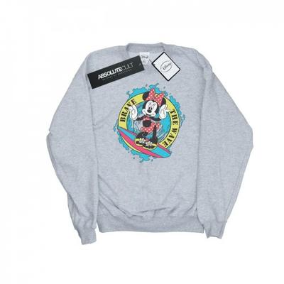 Moletom Masculino Minnie Mouse Corajoso A Onda