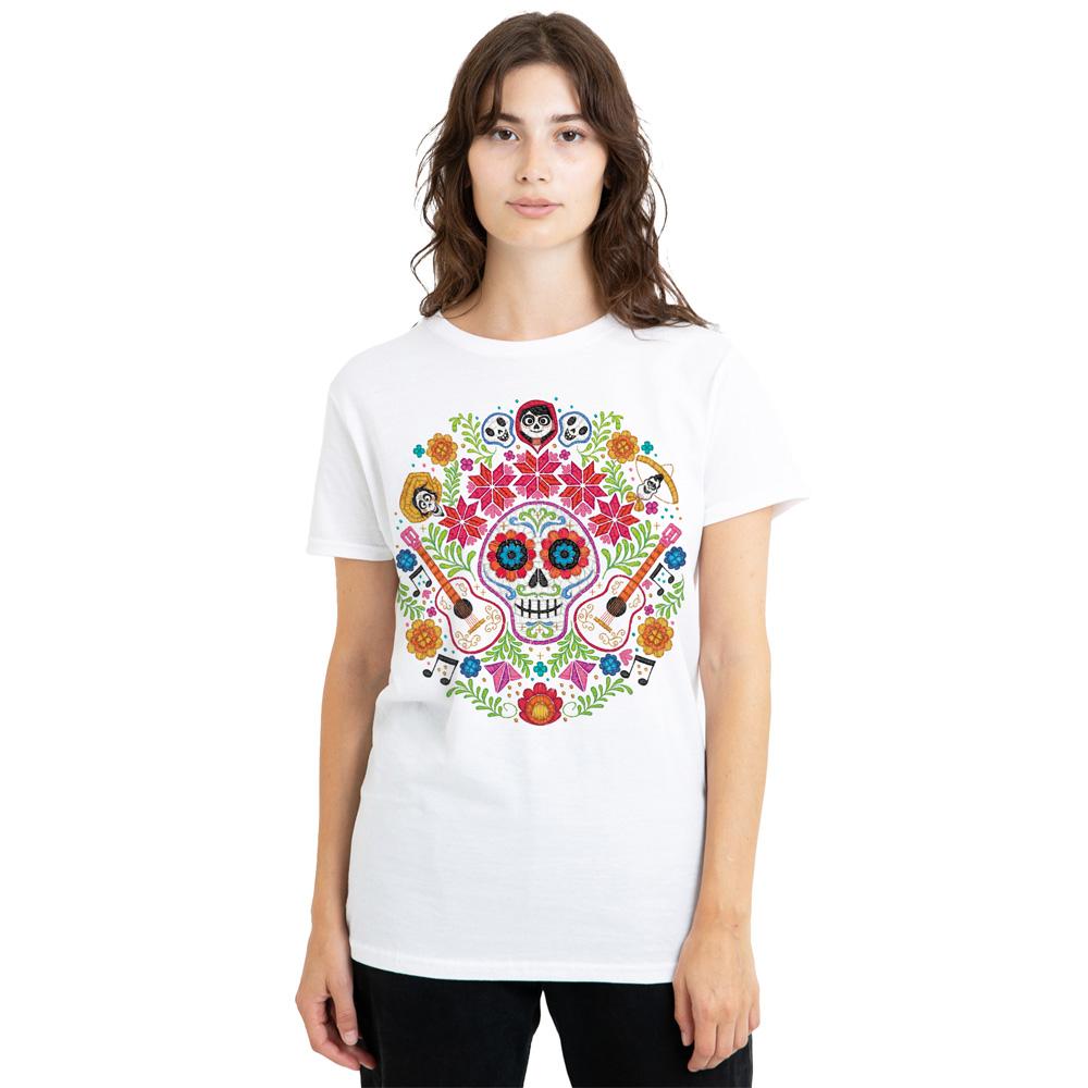 Coco Womens/Ladies Ernesto Miguel Hector Day Of The Dead T-Shirt