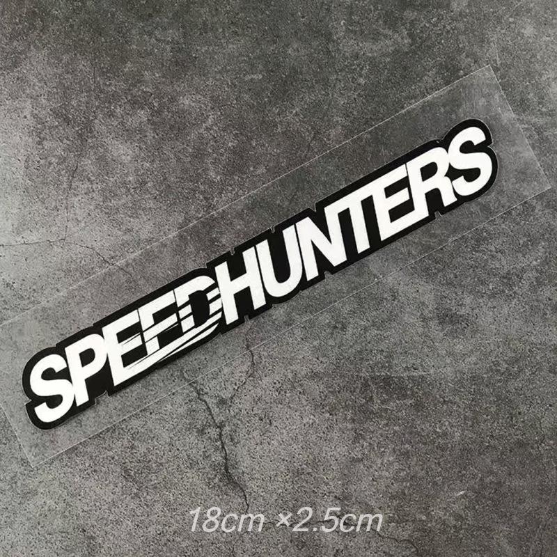 Speed Hunter JDM Reflective Stickers for Motorcycle & Car Windows