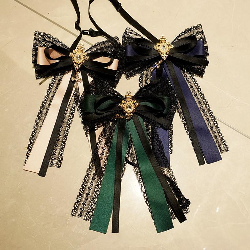 Minimalist Pearl Bow Tie Pin For Women Men Casual Shirt Accessory