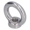 10Pcs Lifting Eye Nut Stainless Steel Ring Shape Fastener Tools for Forestry MachineryM3