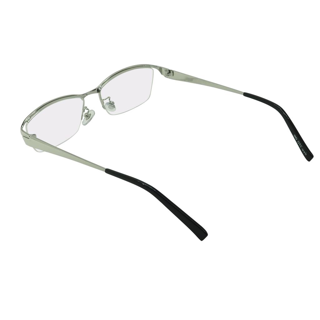 002MN Photochromic Sunglasses with Blue Light Darkening Large UV [OTC.web] Blocking, Lens, Size, Semi-rimless, Stylish, Cool, Protection, (SV Regular,