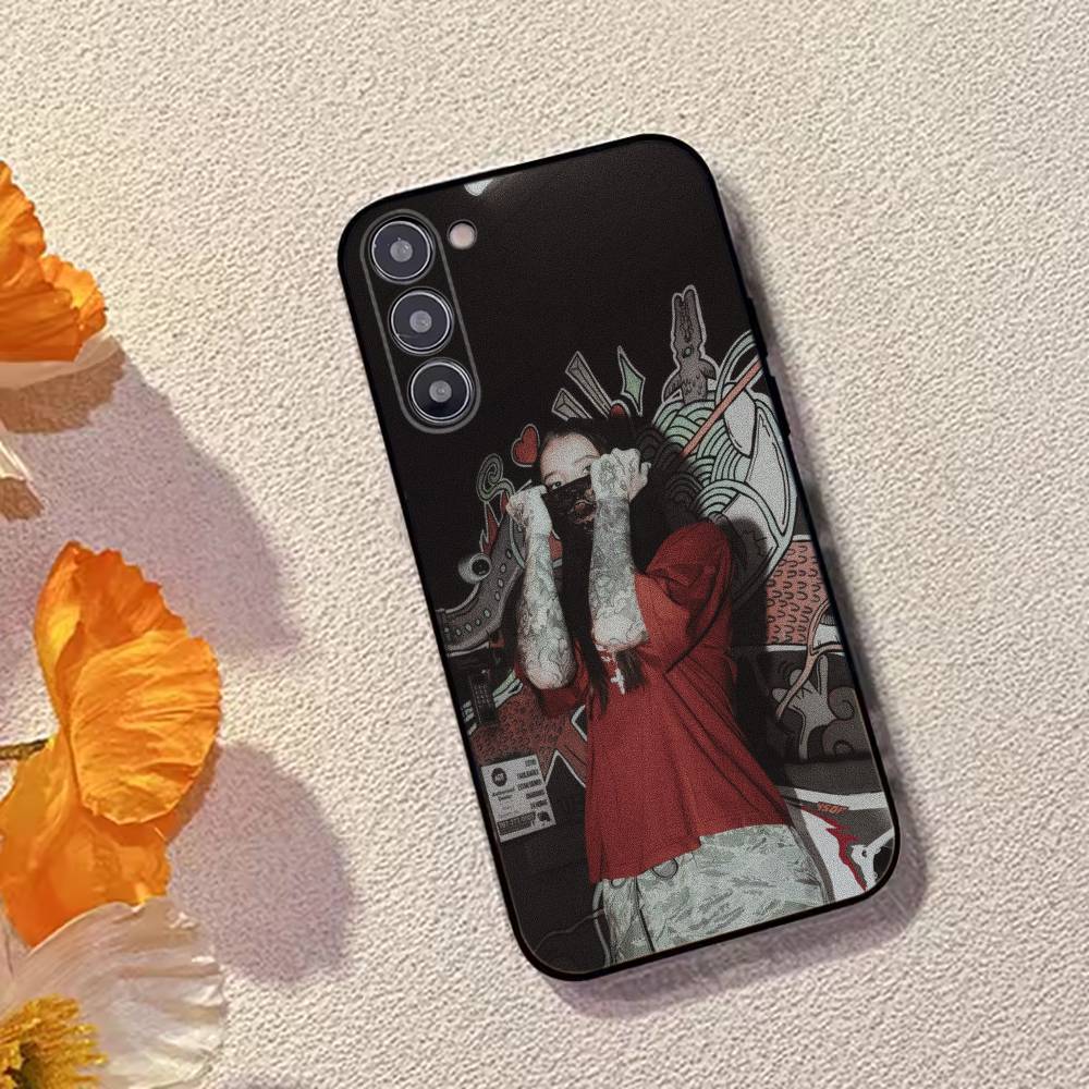 Y-Young Miko Singer Fashion Phone Case For Samsung Galaxy A73,A72,A71,A70,A53,A52,A51,Soft Silicone Black Cover