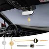 Car Badge Pendant Auto Rearview Mirror Hanging Ornaments For Chevrolet Cruze Lacetti Sonic Spark Sail Aveo Cobalt Malibu Captiva