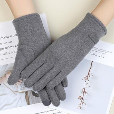 Children's Warm Gloves Plus Fleece Cold-proof Gloves