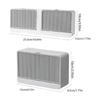 Adhesive Soap Box Holder for Kitchen And Shower Easy Cleaning For Bathroom and Kitchen Accessories
