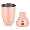 Elegante Coctelera Manual de Acero Inoxidable para Agitar, Herramienta de Bar, Suministros, Accesorios, Oro Rosa