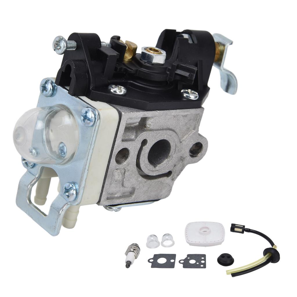 Lawn Mower Carburetor Replacement Carburetor Primer Bulb Fuel Filter Kit for A021001590 PB‑251