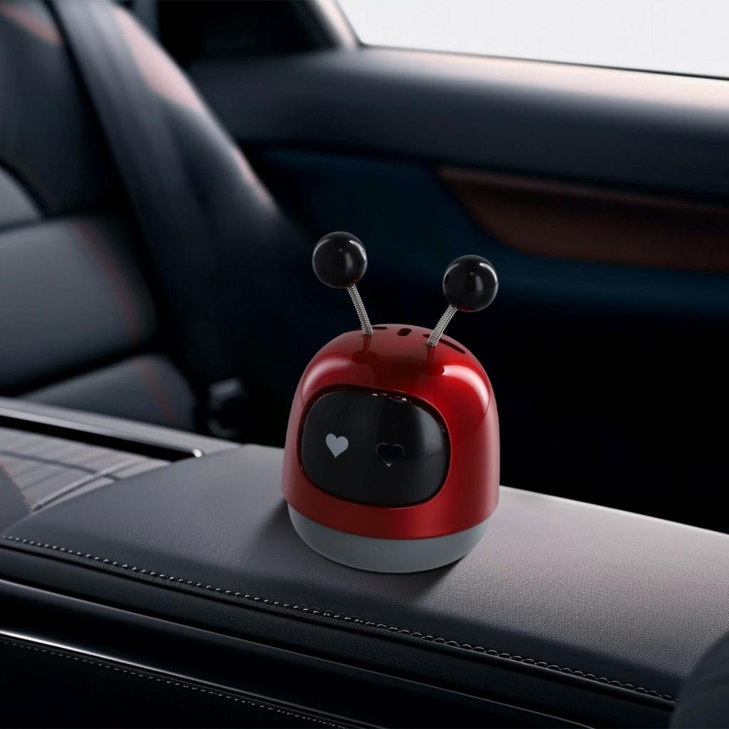Anime Shaking Robot Car Center Console Decoration Interior