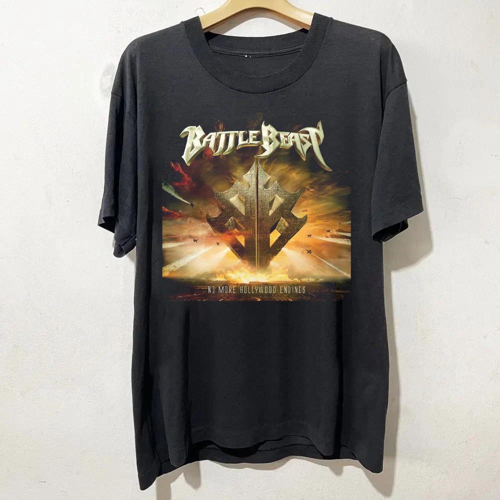 Battle Beast No More Hollywood Endings Black Shirt S5xl Cl836 S