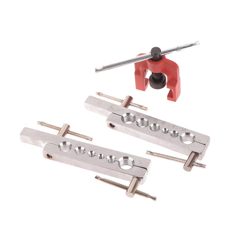 Tube Cutter Flaring Tool Kit Tube Expander Expansion Mouthparts Pipe Cutter Reamer Device For Copper Tube Flaring Tools 6-15Mm