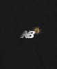 Nyuballanseu Nbneg31653 / Uni Sunny Rainy Water Lettering Short Sleeve T-Shirt (Black)