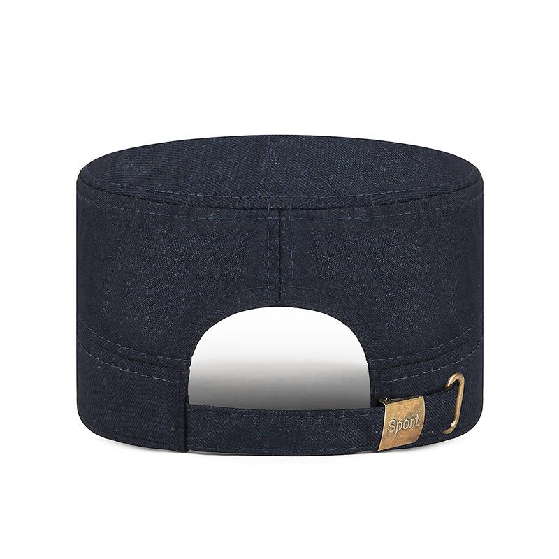 Men's Four Seasons Flat Top Hat Middle-Aged Business Sun Hat