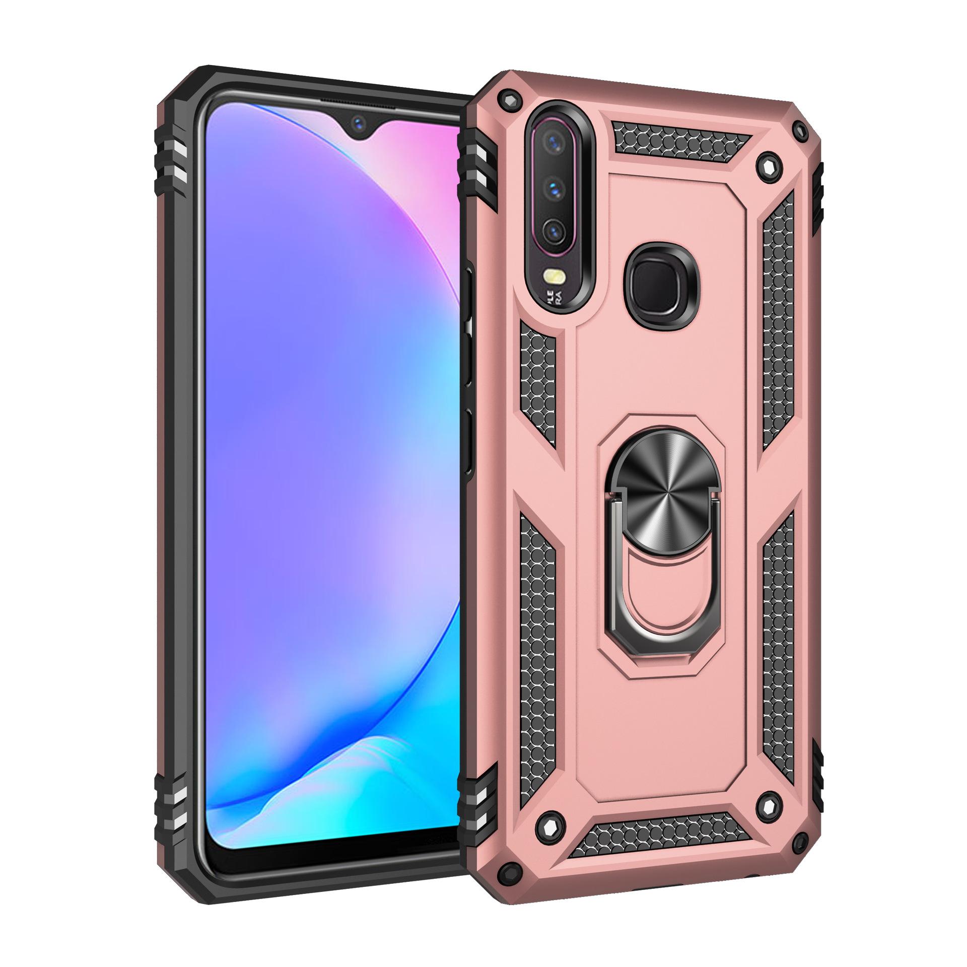

For Phone Case for Vivo with Fingerprint Hole, Precision Hole, Anti Drop Rotating Bracket, Car Mounted Wireless Magnetizing Phone Case NEX/S no fingerprint hole