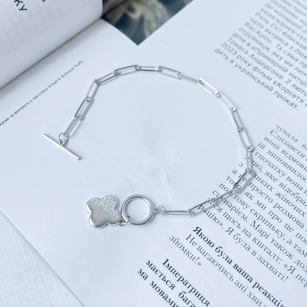 Silver Bracelet with Cubic Zirkonia (2143505)