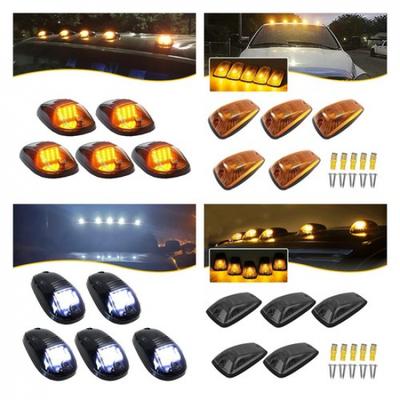 Lentille Ambre Jaune 16LED Feux de Gabarit de Toit pour Camion SUV 4x4 EXV