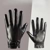 PU Leather Touch Screen Gloves for Men and Women In Autumn and Winter