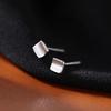 Female Minimalist Exquisite Niche Square Earrings