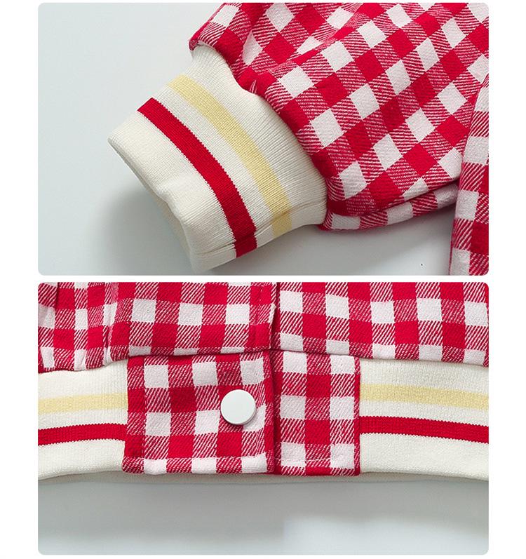 2025 Girls' Spring/Autumn Fashionable Baseball Jacket - Casual Outerwear for Baby Girls