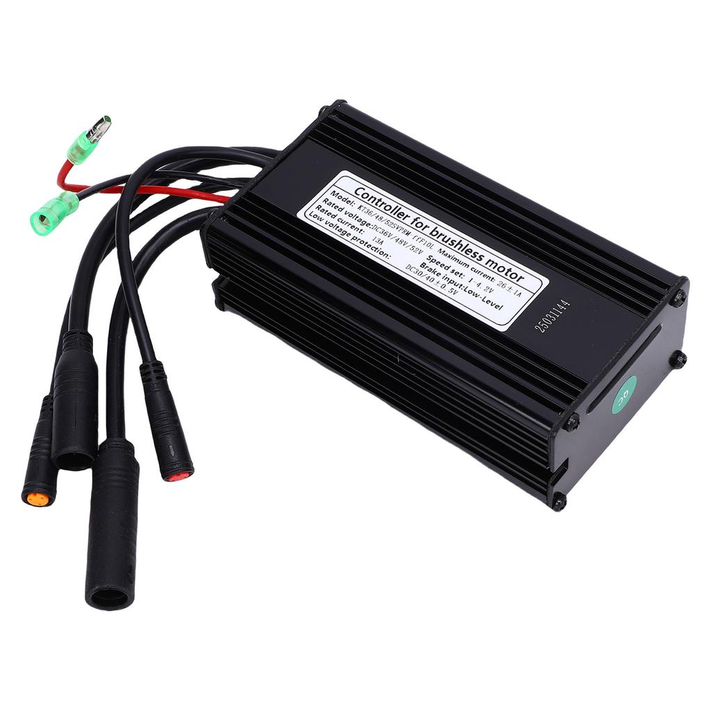 36V 48V 52V Motor Controller 9 Tubes 500W 750W Sine Wave Controller with Waterproofing Connector for Electrical Bike