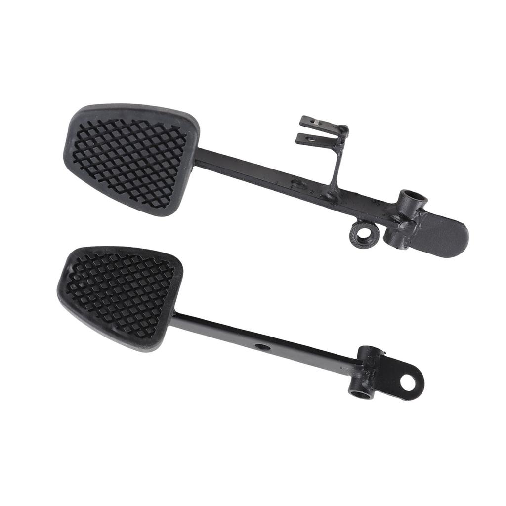 2pcs Brake Throttle Pedals Car Accelerator Pedal Nonslip Foot Rest for Go Kart UTV ATV Quad