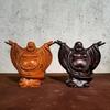 Ebony Maitreya Statue: Solid Wood Carving Welcoming Guests, Embracing Wealth with a Big Belly Laugh