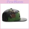 Leather Metal Badge Baseball Cap With Adjustable Fit For Casual Men And Women