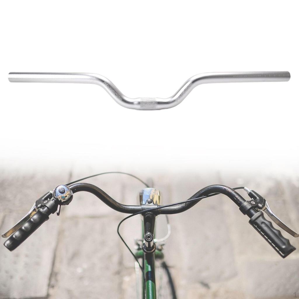 Manubrio per bicicletta in lega di alluminio resistente all'usura multiuso da 25,4 mm per guida all'aperto
