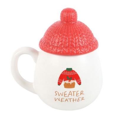 Sweater Weather Mug With Lid