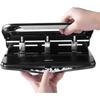 Fresh Hole Puncher For Loose-Leaf Paper, Adjustable 3-Hole Punch For Document Paper, 30 Sheet Capacity, 3-Hole Punch, Adjustable