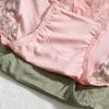 Plus Size Sexy Lace Seamless Panties High-Rised Mesh Briefs Soft Breathable Underpants Lightweight Underwear