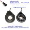 New 1 Piece Electric Bicycle Accessories 6/12-Magnetic Double Hall Sensor SM Plug Pedal Assist Sensor