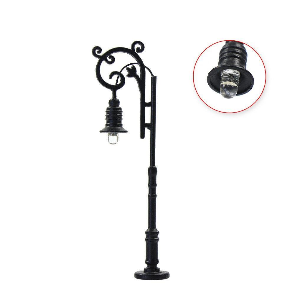 Zahradní lampy Kompletní lampy Ocelový sloupový model lampových sloupů 5*