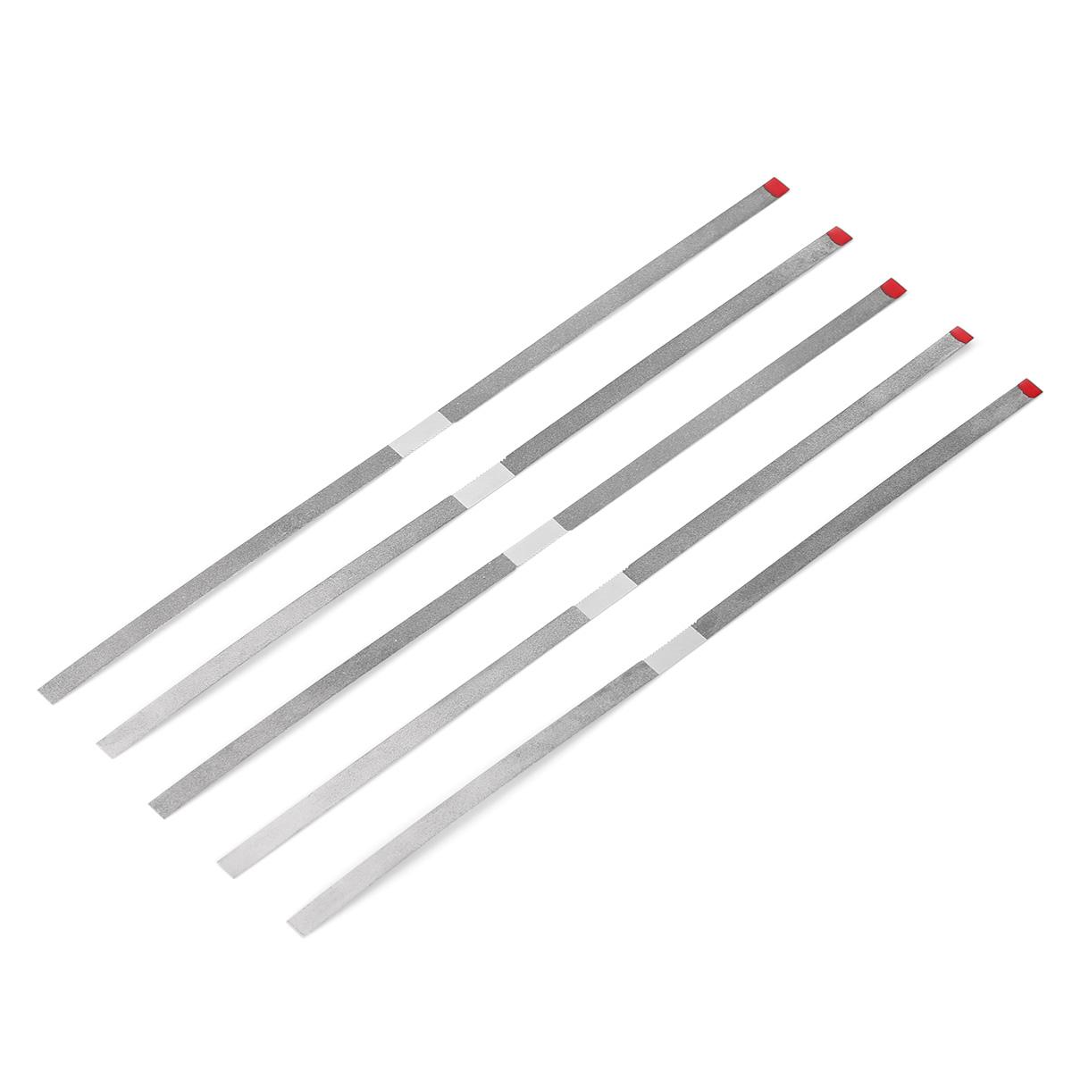 

Алмазные полировальные полоски AZDENT Dental, 5 шт., ортодонтическая полоска IPR из нержавеющей стали, тонкая, средняя, одно-/двусторонняя, композитная полировка CHINA