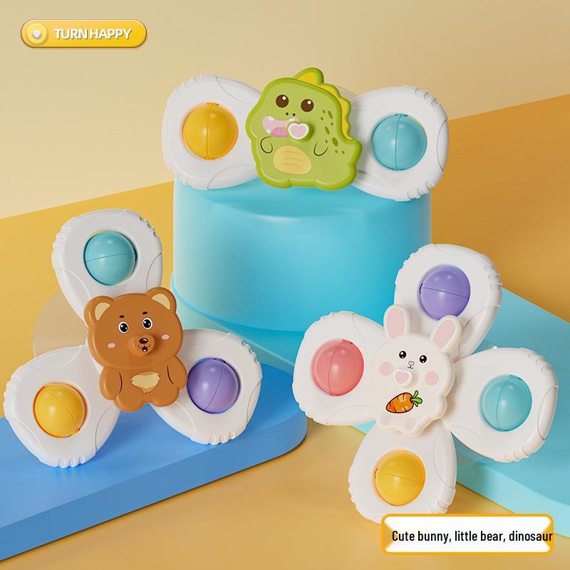 Детская вращающаяся животная присоска для ванны