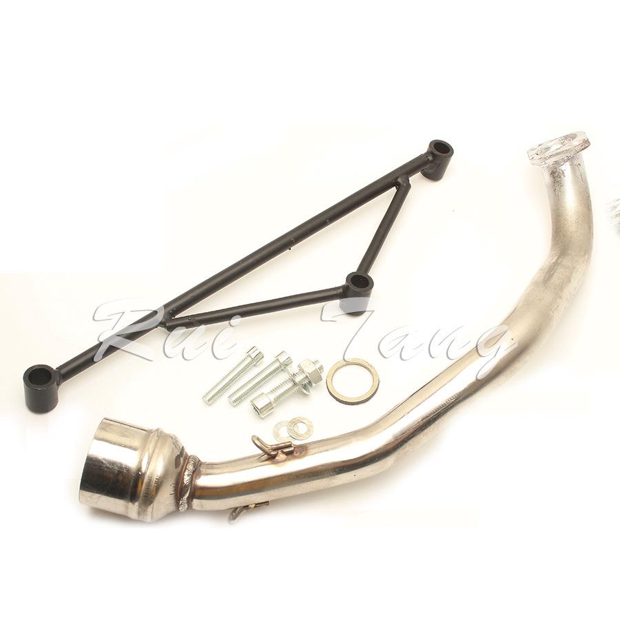 Yamaha GY6 125/110CC Exhaust Mod: Street Sound Enhancement with Middle Bracket
