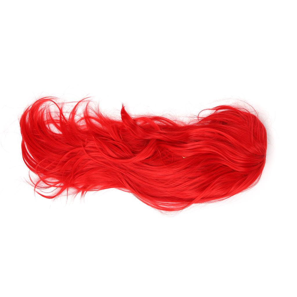 red 70 cm wig
