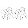 8pcs Railing Plant Pot Holder Iron Rack Floating Garden Flower Pot Stand Baskets Shelf for Outdoor