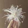 Pearl Feather Hair Clip Side Clip Styling Hairpin New Duckbill Clip  Women