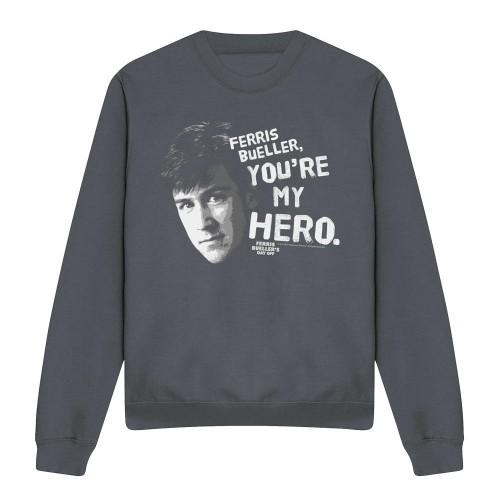 Ferris Bueller's Day Off Unisex Adult My Hero Sweatshirt